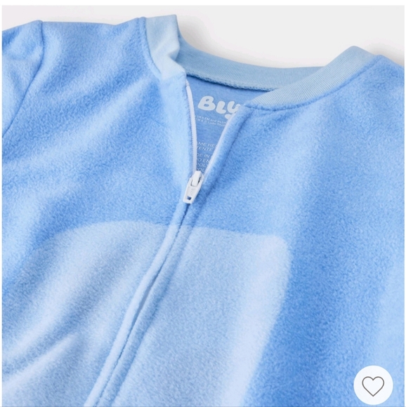 Bluey Blanket Sleeper with Cap, footless pajamas, size 18 months - Picture 12 of 16